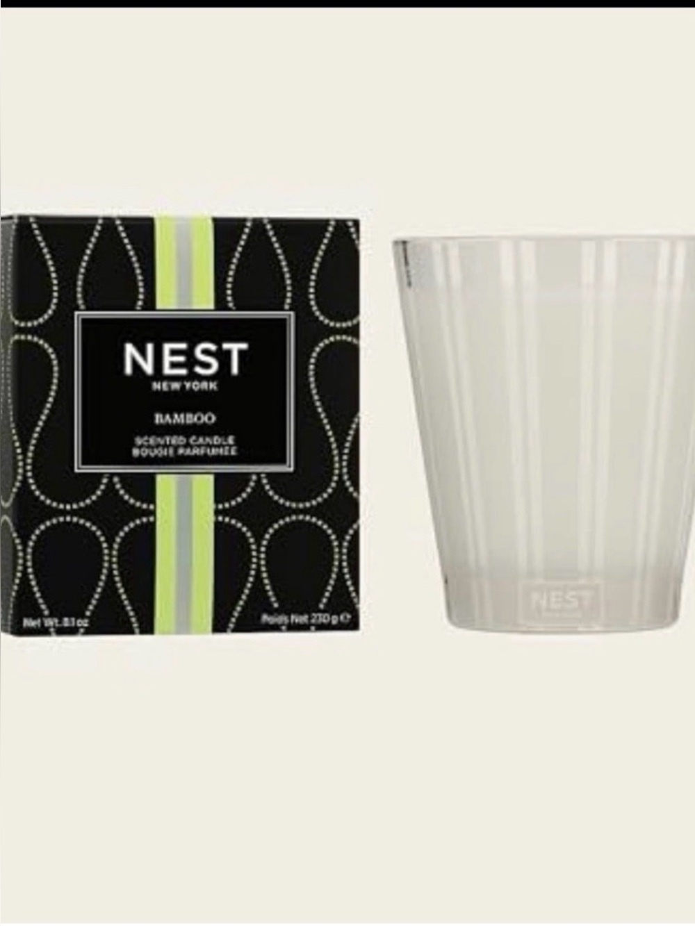 NEW Nest Fragrances Candle Bamboo 8.1oz